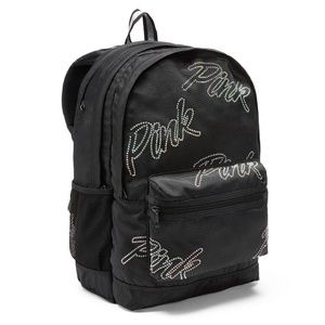PINK Victoria's Secret Bags - VS Pink Campus Rhinestone bling backpack PINK Victoria's Secret Bags - VS Pink Campus Rhinestone bling backpack